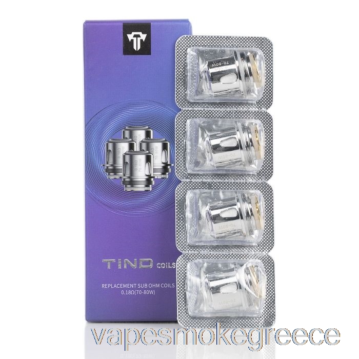 Vape Greece Teslacigs Tind ανταλλακτικά πηνία 0,18ohm Mesh